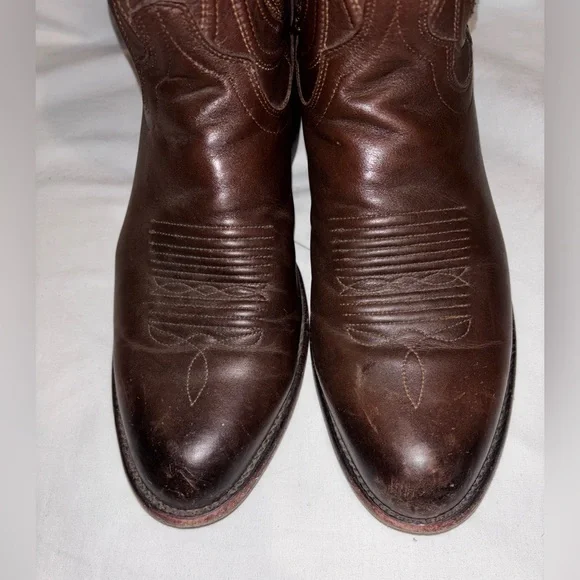 Tecovas "The Cartwright" Men's Cowboy Boots - Brown Leather Sz 9D - Picture 3 of 9